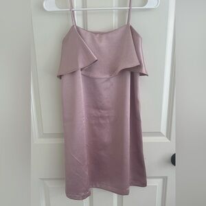 KIMCHI BLUE champagne mini dresss